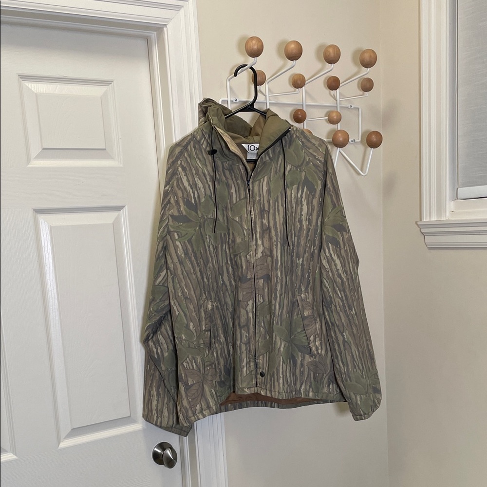 RealTree - Classic Zipup Camouflage Hooded Jacket - Green - XL